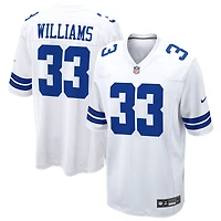 Maillot Nike Javonte Williams blanc pour homme des Cowboys de Dallas