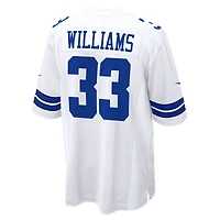 Men's Nike Javonte Williams White Dallas Cowboys Game Jersey