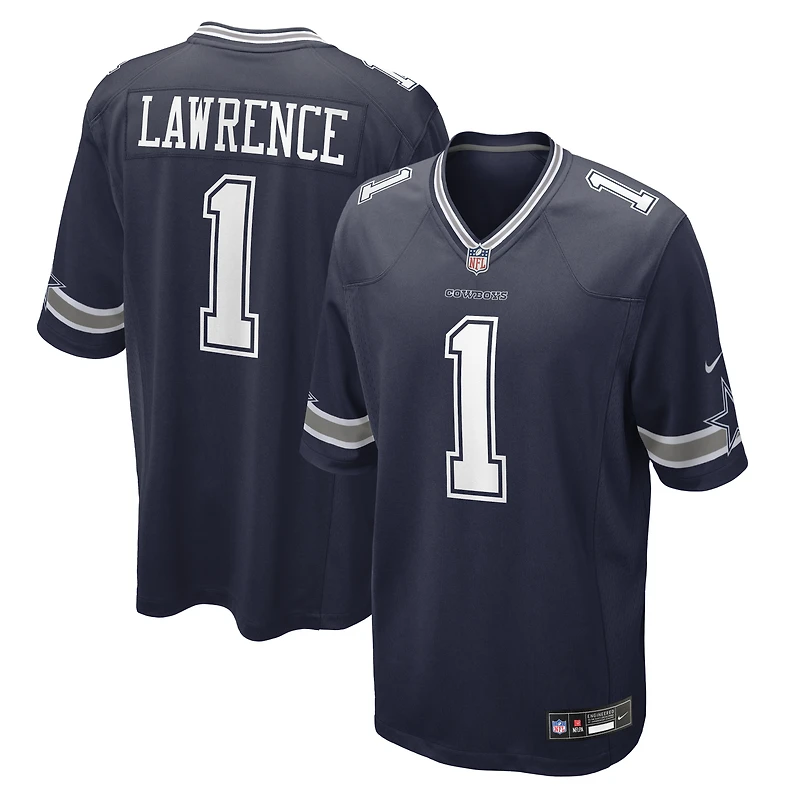 Men's Nike Malachi Lawrence White Dallas Cowboys Game Jersey