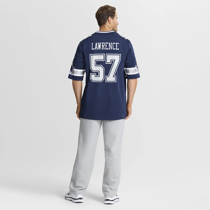 Maillot de match Nike Malachi Lawrence blanc des Dallas Cowboys pour homme