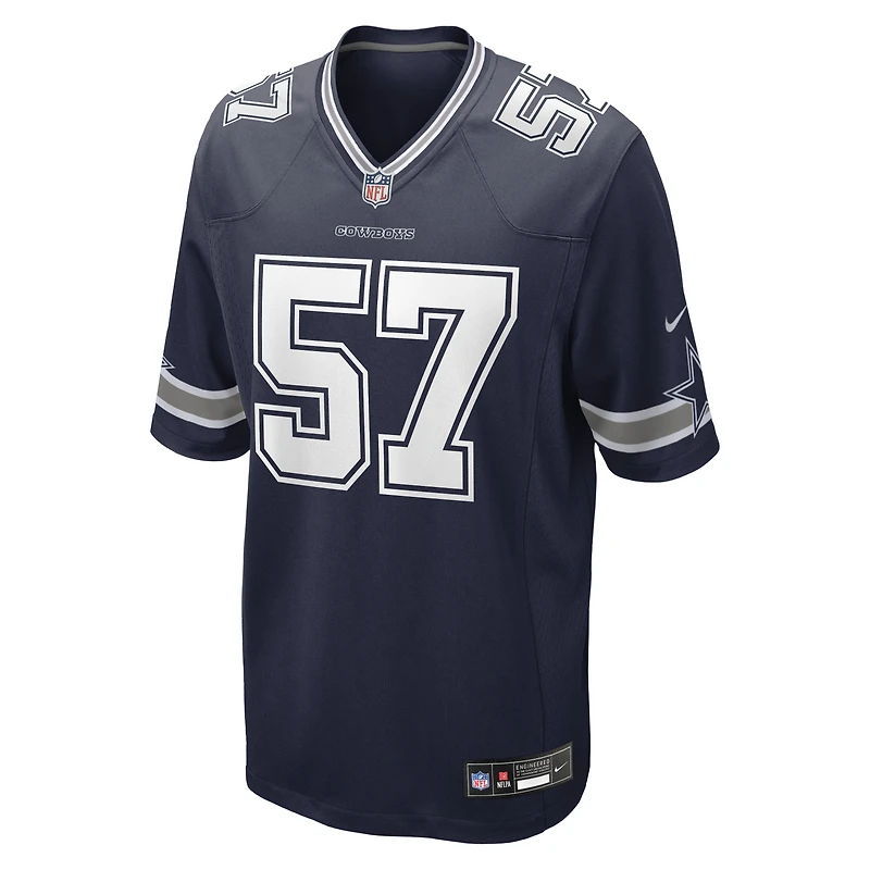 Maillot de match Nike Malachi Lawrence blanc des Dallas Cowboys pour homme