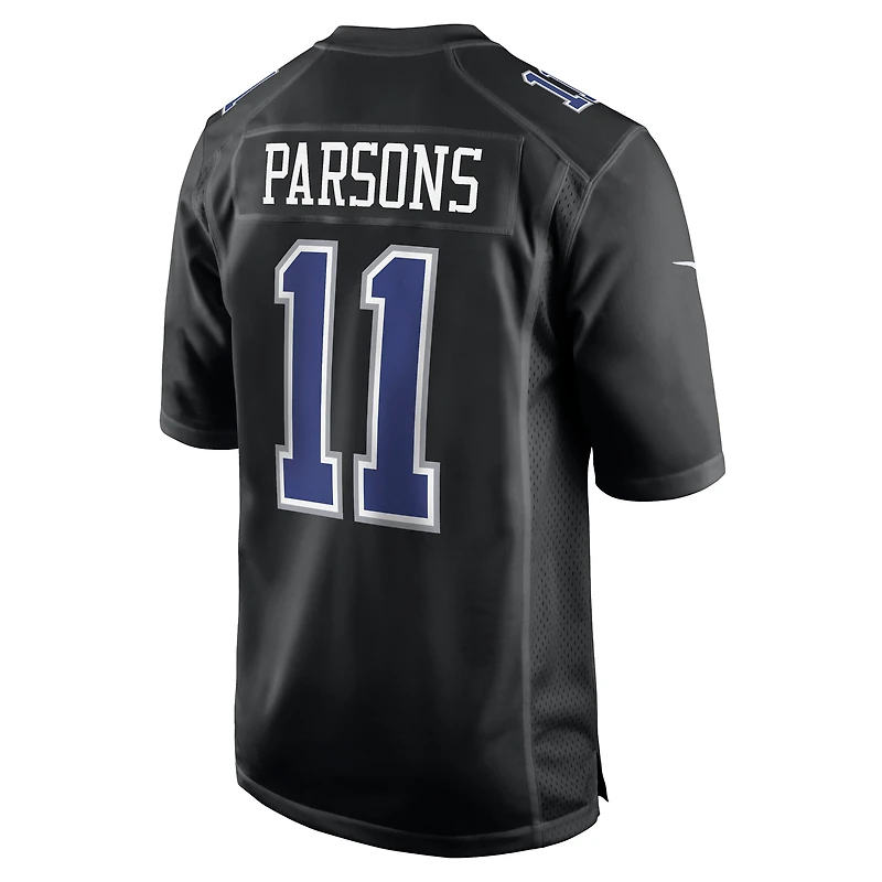 Men's Nike Micah Parsons Carbon Black Dallas Cowboys Fashion Game Jersey
