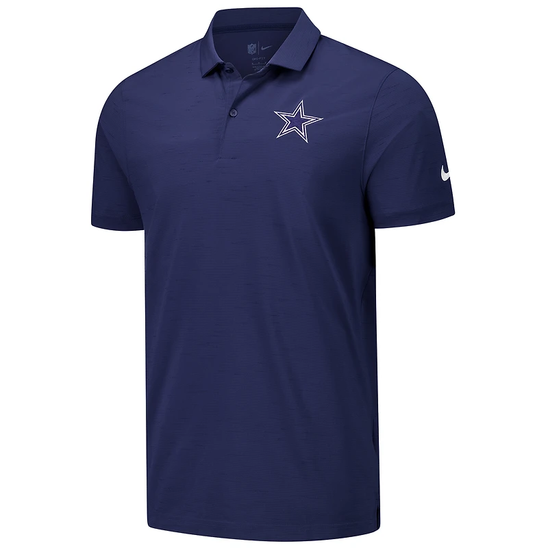 Men's Nike Navy Dallas Cowboys 2024/25 Sideline Performance Polo