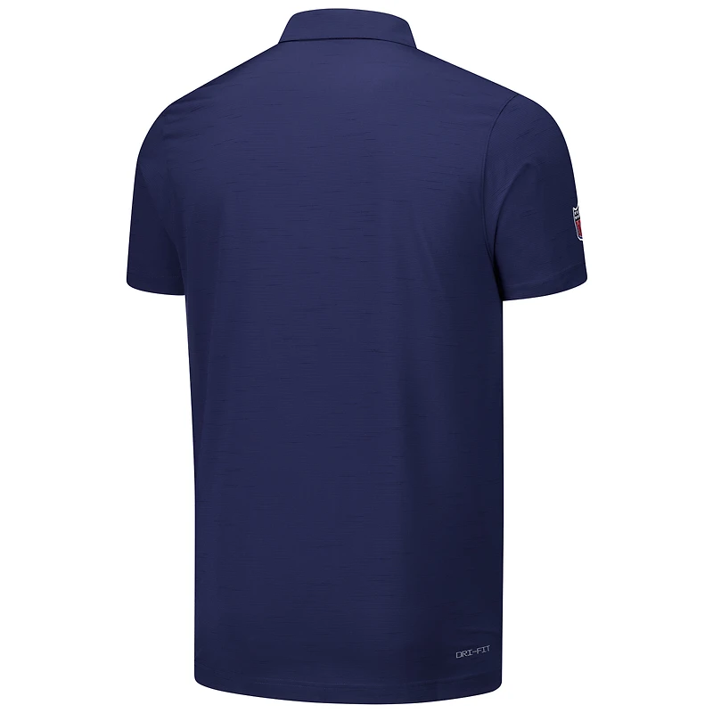 Men's Nike Navy Dallas Cowboys 2024/25 Sideline Performance Polo