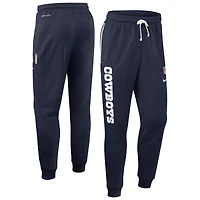 Pantalon fuselé Nike bleu marine Dallas Cowboys 2025 Sideline Standard Issue Ground Game Dri-FIT pour homme