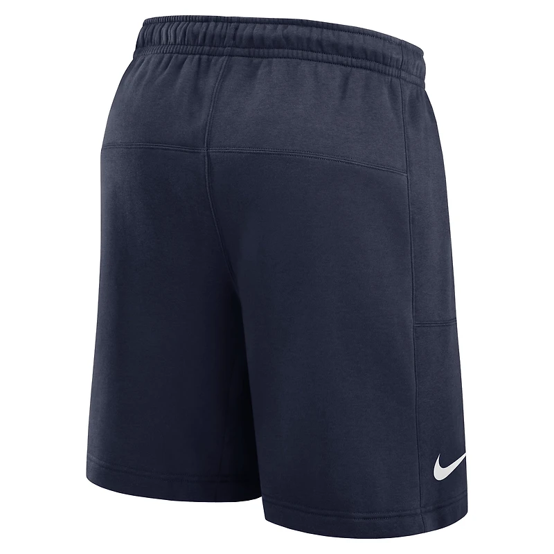 Men's Nike Navy Dallas Cowboys Arched Kicker Shorts