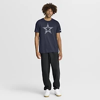 Men's Nike Navy Dallas Cowboys Essential Logo T-Shirt