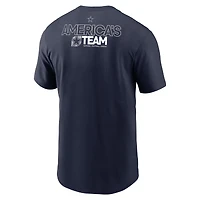 T-shirt essentiel Nike pour hommes, bleu marine, Dallas Cowboys