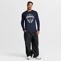 Men's Nike Navy Dallas Cowboys Primetime Legend Icon Performance Long Sleeve T-Shirt