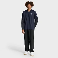 Men's Nike Navy Dallas Cowboys Sideline Dri-FIT Half-Zip Pullover