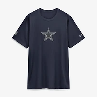 Men's Nike Navy Dallas Cowboys Sideline Lead The Charge Legend Dri-FIT T-Shirt
