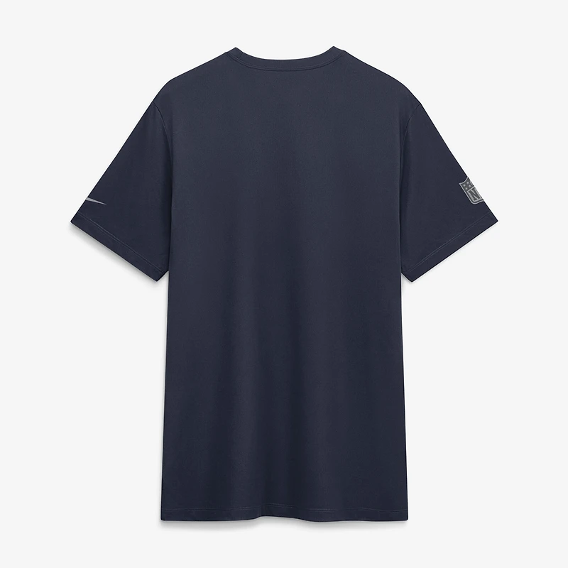 Men's Nike Navy Dallas Cowboys Sideline Lead The Charge Legend Dri-FIT T-Shirt