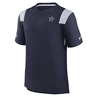 T-shirt pour homme Nike Dallas Cowboys Sideline Player Performance - Bleu marine