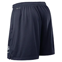 Men's Nike Navy Dallas Cowboys Sideline Reversible Dri-FIT Shorts