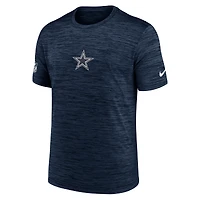 Men's Nike Navy Dallas Cowboys Sideline Velocity Dri-FIT T-Shirt