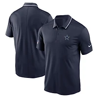 Polo Nike Dallas Cowboys Sideline Victory Performance pour homme - Bleu marine