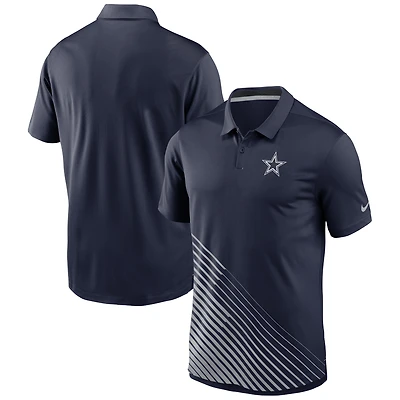 Polo Nike Dallas Cowboys Vapor pour homme - Bleu marine