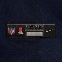 Maillot de match Nike Quinnen Williams bleu marine des Dallas Cowboys pour homme