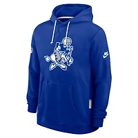 Men's Nike Royal Dallas Cowboys 2025 Sideline Standard Issue Alt Pack Dri-FIT Hoodie