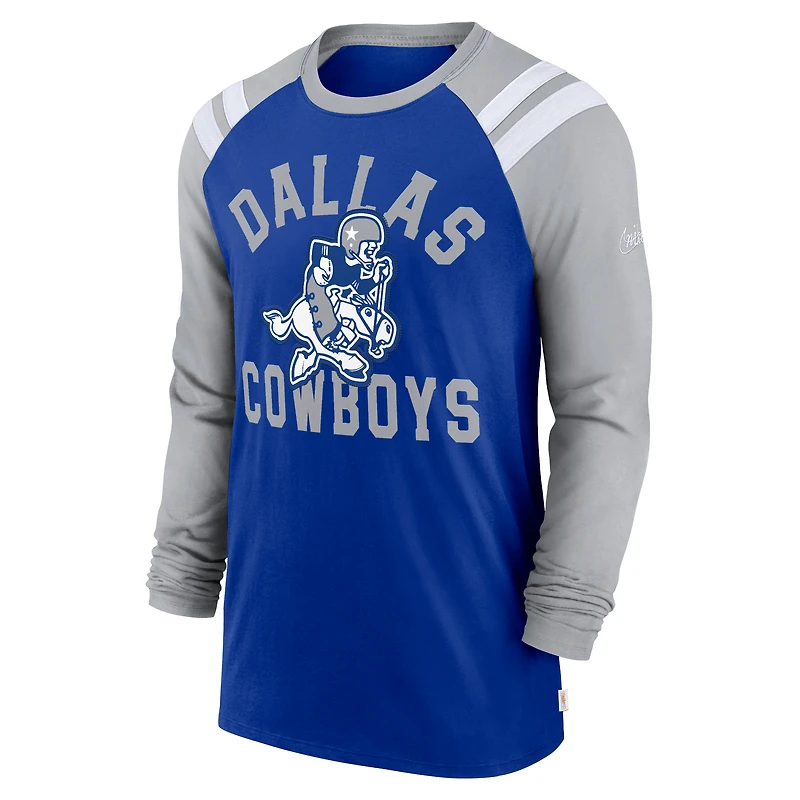 FBC COW ROYAL FA23 NFL HOMME REWIND CLASSIC ARC LS TEE TEEMENLSC