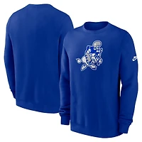 Sweat-shirt Nike Royal Dallas Cowboys Swing Pass Rewind Club pour homme