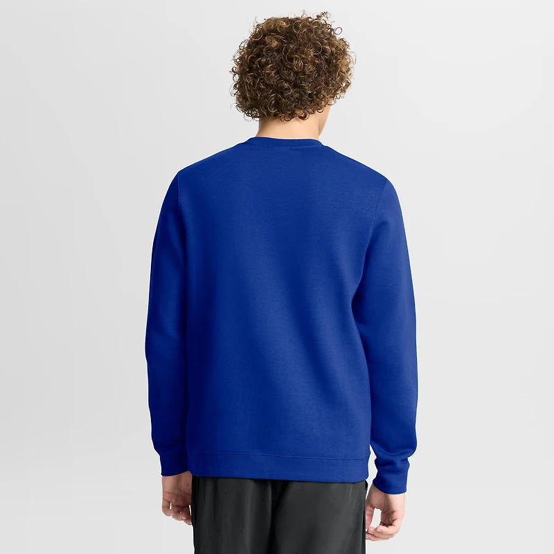 Men's Nike Royal Dallas Cowboys Swing Pass Rewind Club Pullover Sweatshirt