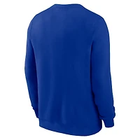 Sweat-shirt Nike Royal Dallas Cowboys Swing Pass Rewind Club pour homme