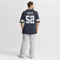 Maillot de match Nike Tyler Booker bleu marine des Dallas Cowboys pour homme