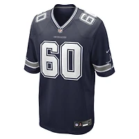 Men's Nike Tyler Guyton Navy Dallas Cowboys  Player Game Jersey