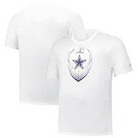 Men's  Nike Navy Dallas Cowboys Big & Tall Blitz Legend Icon T-Shirt