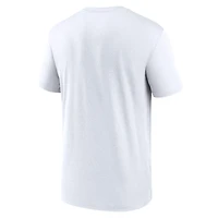T-shirt Nike blanc Dallas Cowboys Legend Icon Performance pour homme