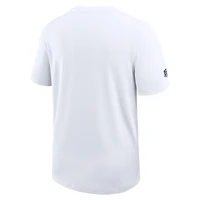 Men's Nike White Dallas Cowboys Sideline UV Performance Coach Shirt