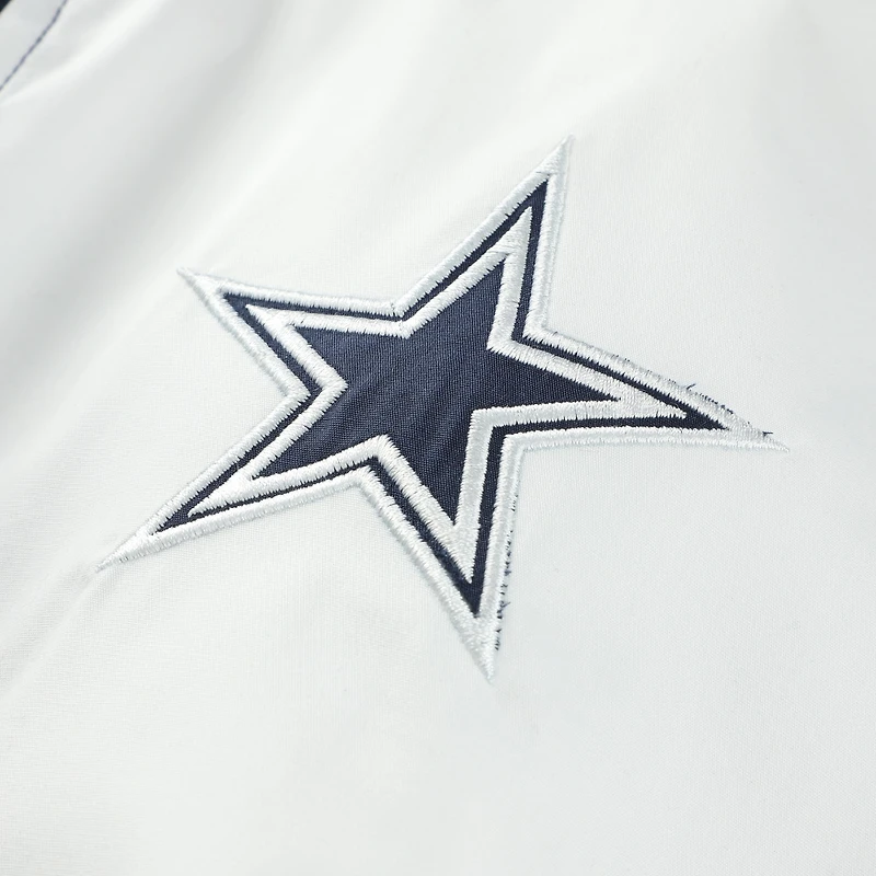 Men's Pro Player Navy/White Dallas Cowboys Tape II Lightweight Full-Zip Jacket