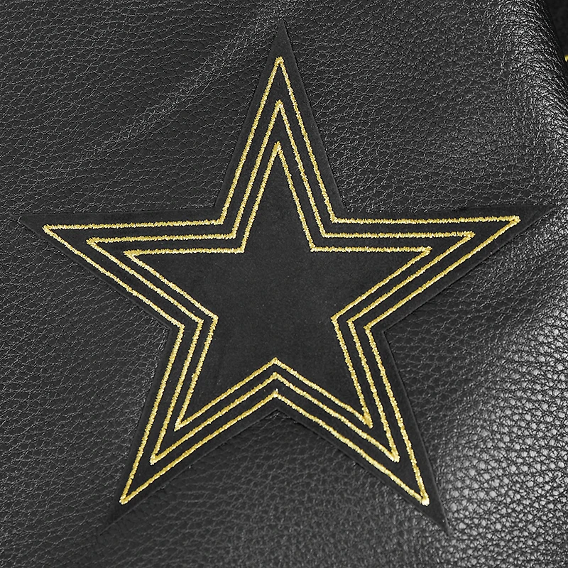 Men's Pro Standard Black Dallas Cowboys Full-Zip Varsity Jacket
