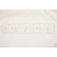 Men's Pro Standard Cream Dallas Cowboys Neutral Full-Zip Jacket