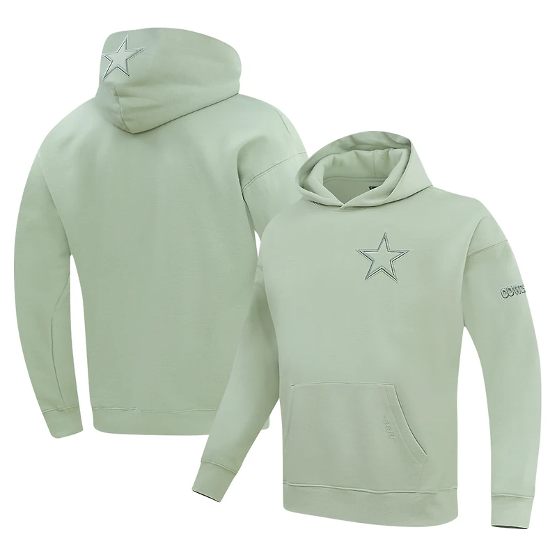 Sweat à capuche neutre épaules tombantes Pro Standard Green Dallas Cowboys pour hommes