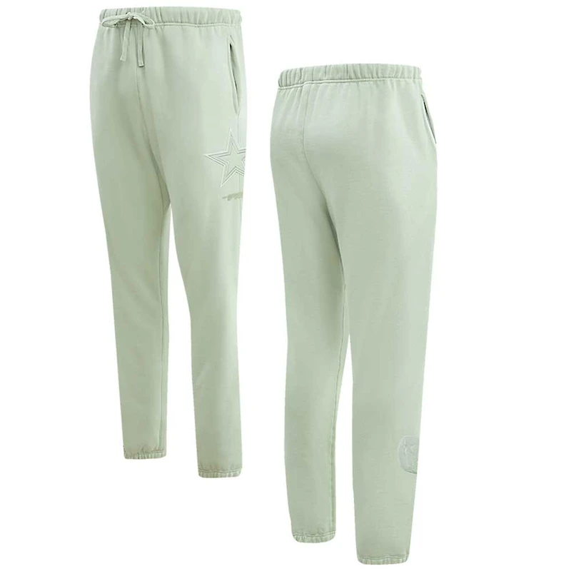 Men's Pro Standard Light Green Dallas Cowboys Neutral Fleece Sweatpants