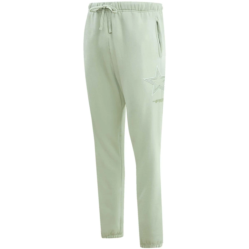Men's Pro Standard Light Green Dallas Cowboys Neutral Fleece Sweatpants