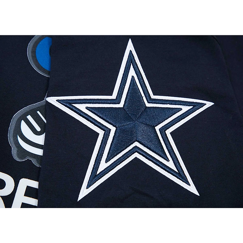 T-shirt graphique pour hommes Pro Standard Micah Parsons bleu marine Dallas Cowboys Player Avatar
