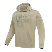 Men's Pro Standard Micah Parsons Tan Dallas Cowboys Player Name & Number Pullover Hoodie