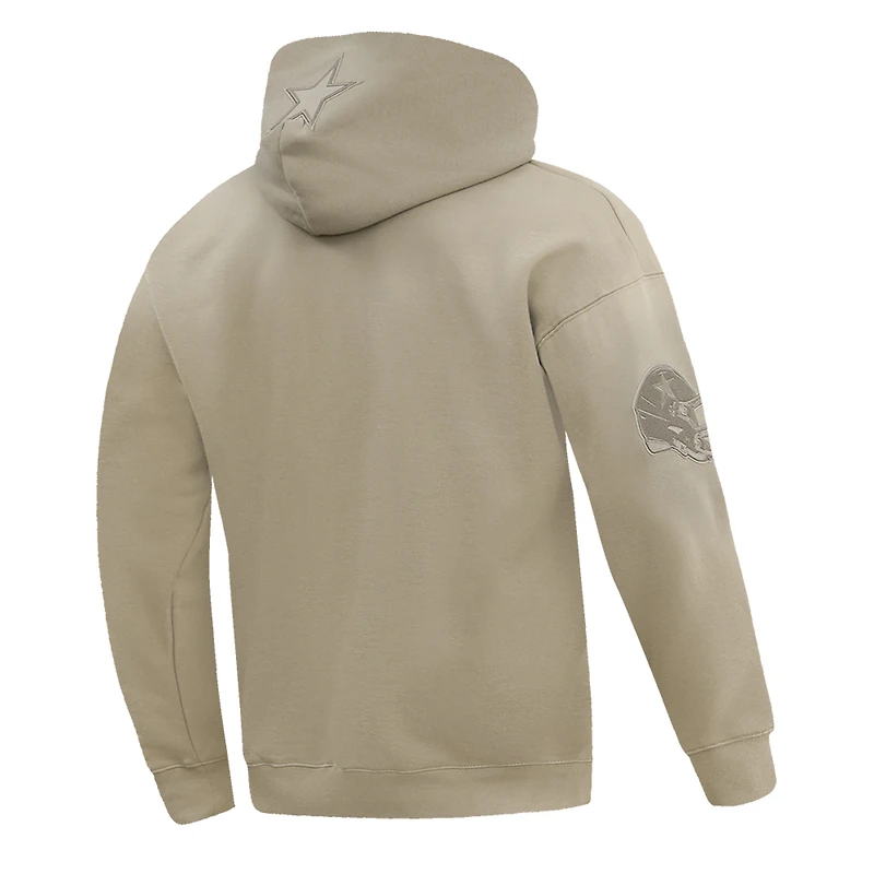 Sweat à capuche Pro Standard pour hommes Micah Parsons Tan Dallas Cowboys Nom et numéro du joueur