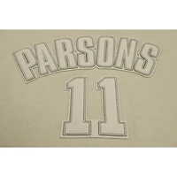 Men's Pro Standard Micah Parsons Tan Dallas Cowboys Player Name & Number Pullover Hoodie