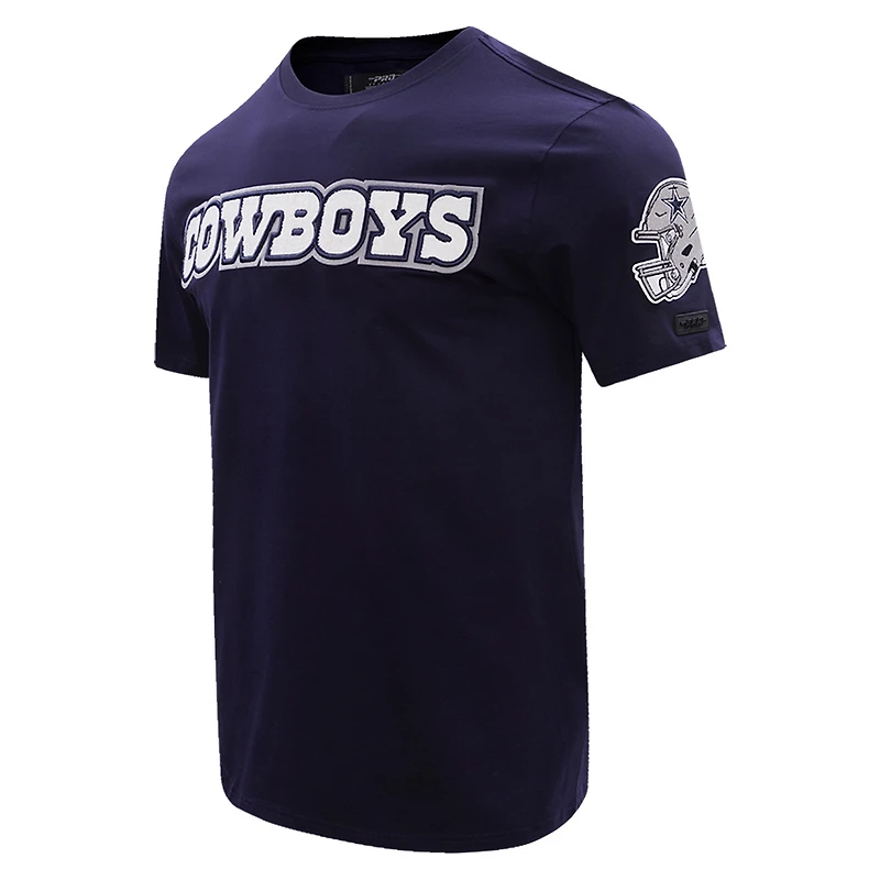 T-shirt classique Pro Standard pour hommes, bleu marine, Dallas Cowboys