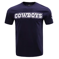 T-shirt classique Pro Standard pour hommes, bleu marine, Dallas Cowboys