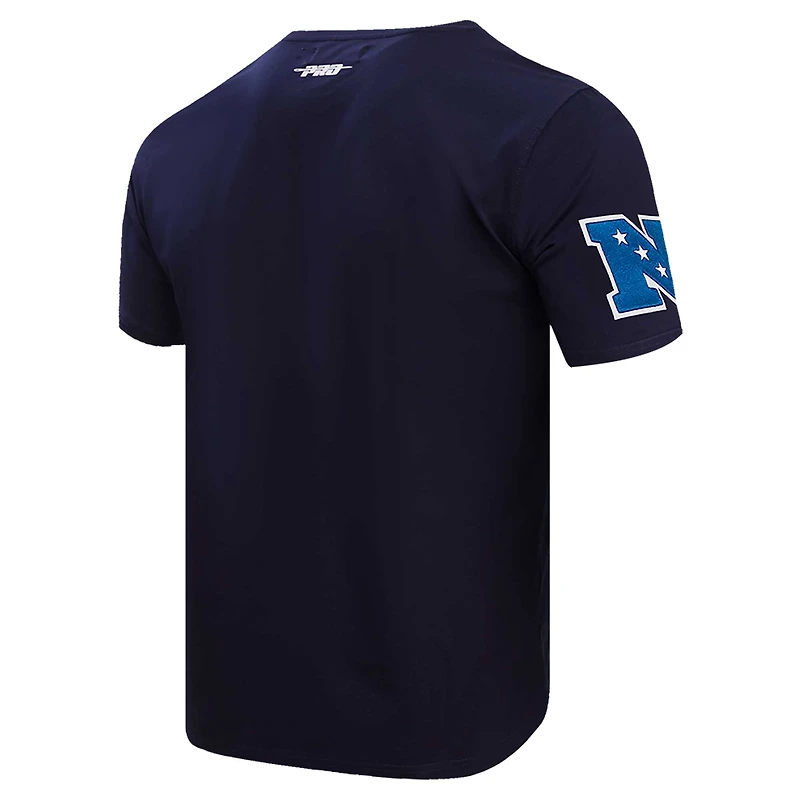 T-shirt hybride Pro Standard pour hommes, bleu marine, Dallas Cowboys