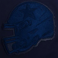 Men's Pro Standard Navy Dallas Cowboys Triple Tonal Full-Zip Hoodie