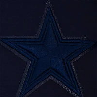 Men's Pro Standard Navy Dallas Cowboys Triple Tonal Full-Zip Hoodie