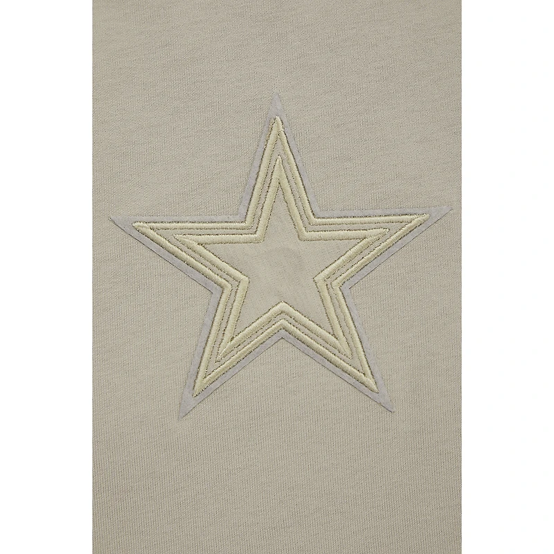T-shirt à épaules tombantes Pro Standard Tan pour homme des Cowboys de Dallas