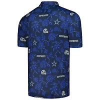 Polo de performance Pua des Cowboys Dallas Reyn Spooner pour hommes bleu marine