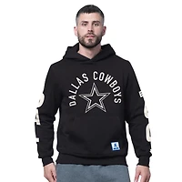 Sweat-shirt à capuche en polaire noir Starter pour homme des Cowboys de Dallas Handoff